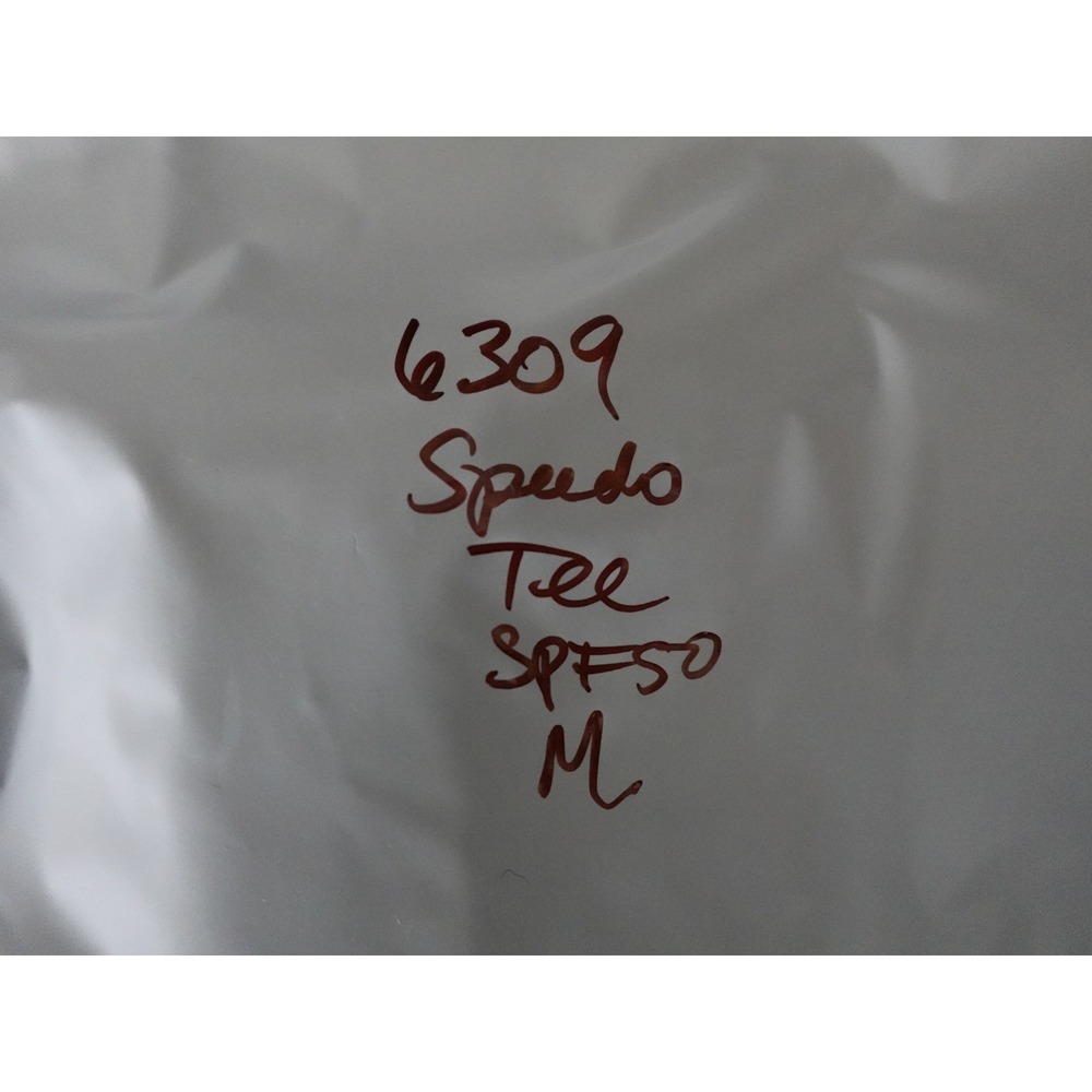 Speedo Men's Navy Blue‎ Short Sleeve T Shirt SPF 50+ M - Picture 8 of 8